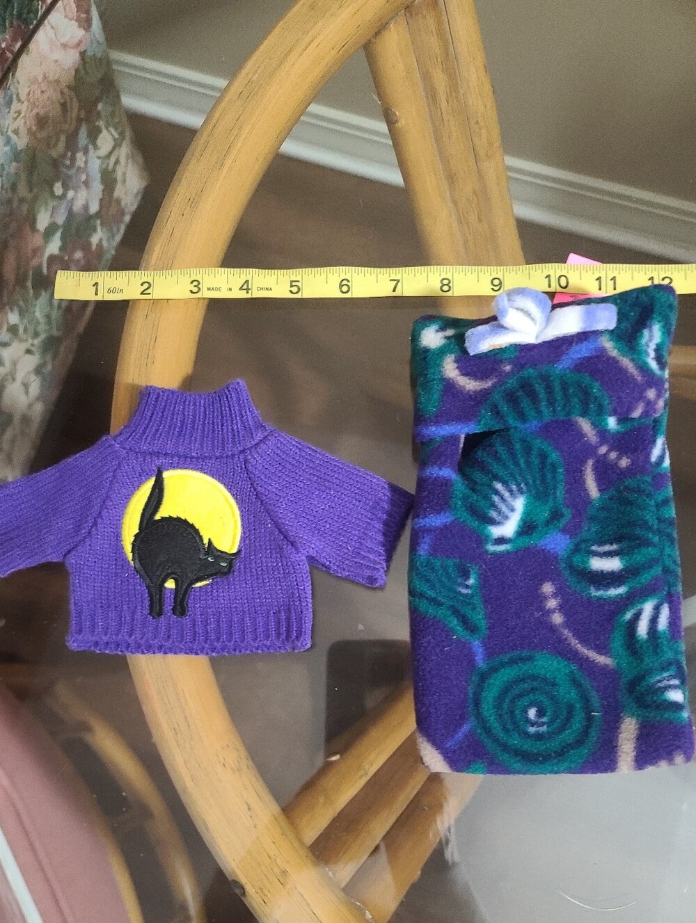 Doll Sweater & Sleeping Felt Bag